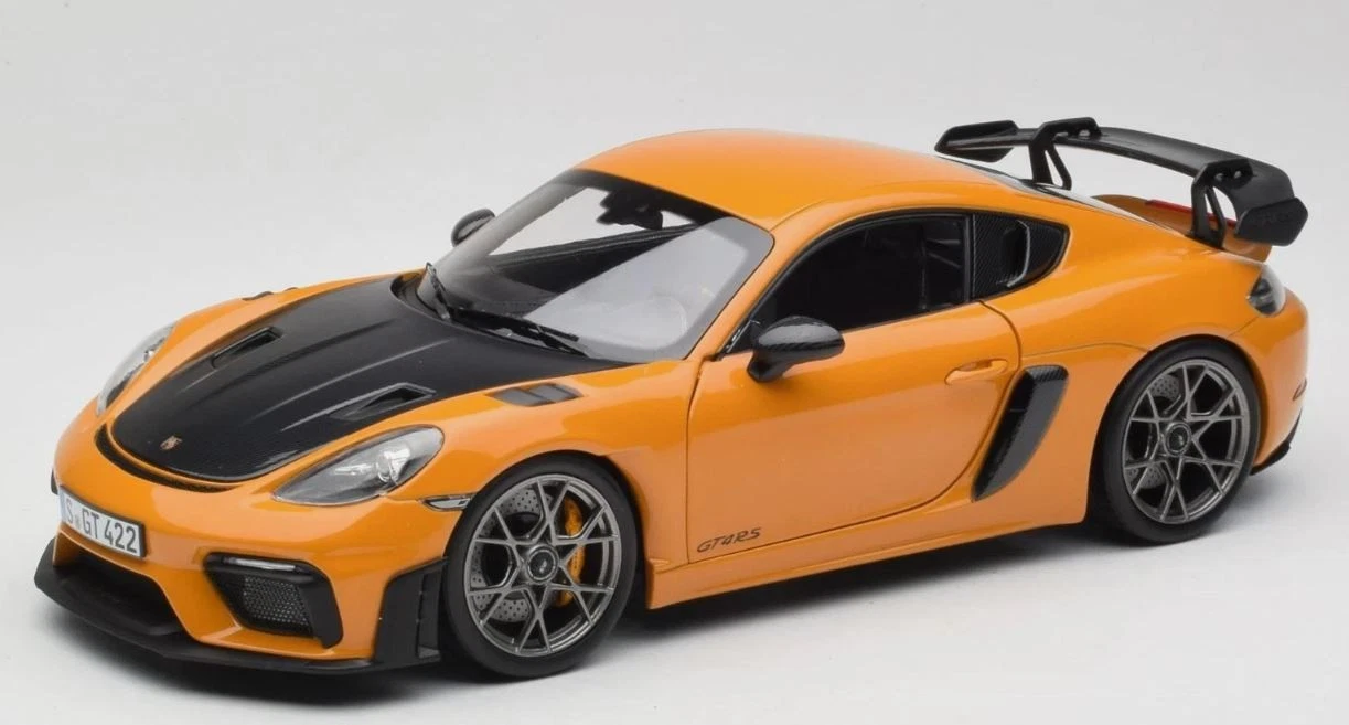 Porsche Cayman GT4 RS Weissach Pack 2023 Bahama Yellow