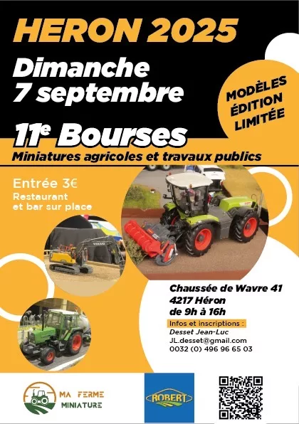 Artisan32 miniatures agricoles 1/32 Héron 2025