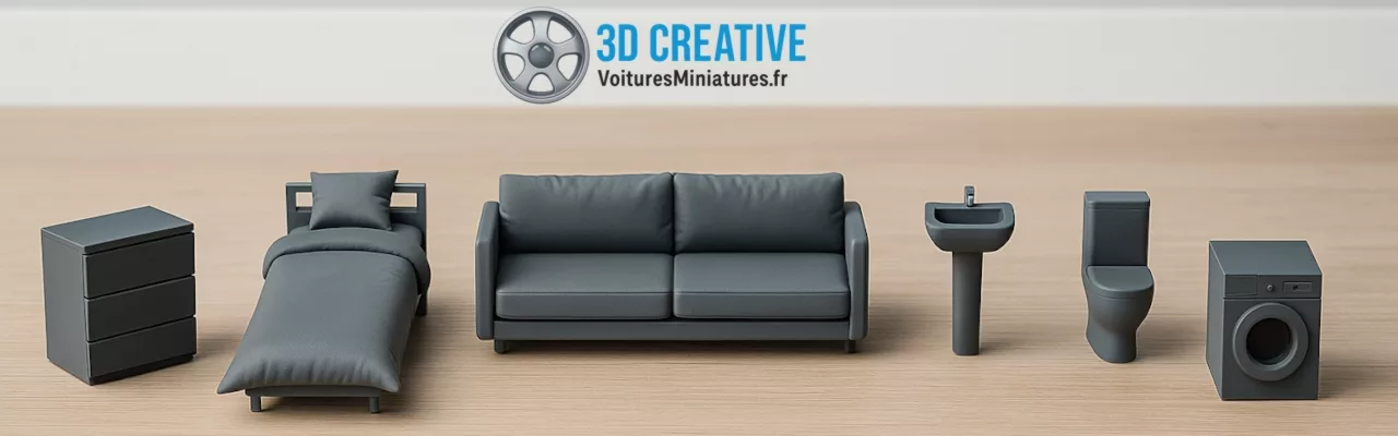 3D Creative 2025 : Accessoires & Jantes Miniatures 1/43 Échelle