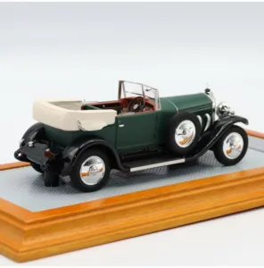 Vue arrière Mercedes-Benz 630K carrosserie Harrington 1927 miniature 1:43 Ilario