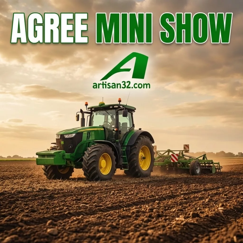 Salon Agree Mini Show 2026 (Beauvais) : miniatures agricoles, Artisan32 et nouveautés