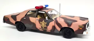 Voiture de police Dodge Monaco 1978 série Hazzard miniature