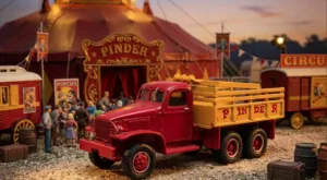 Les camions du cirque Pinder au 1/43ème fabriqués par CPC Production disponibles sur eBay