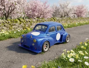 Miniature de collection Renault 4CV Proto