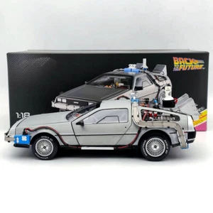 HW 1/18 Delorean BCJ97 Elite Back To The Future Time Machine Ultimate Edition