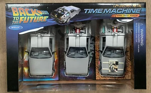 Retour vers le Futur pack de 3 Delorean trilogy pack back to the future 224004